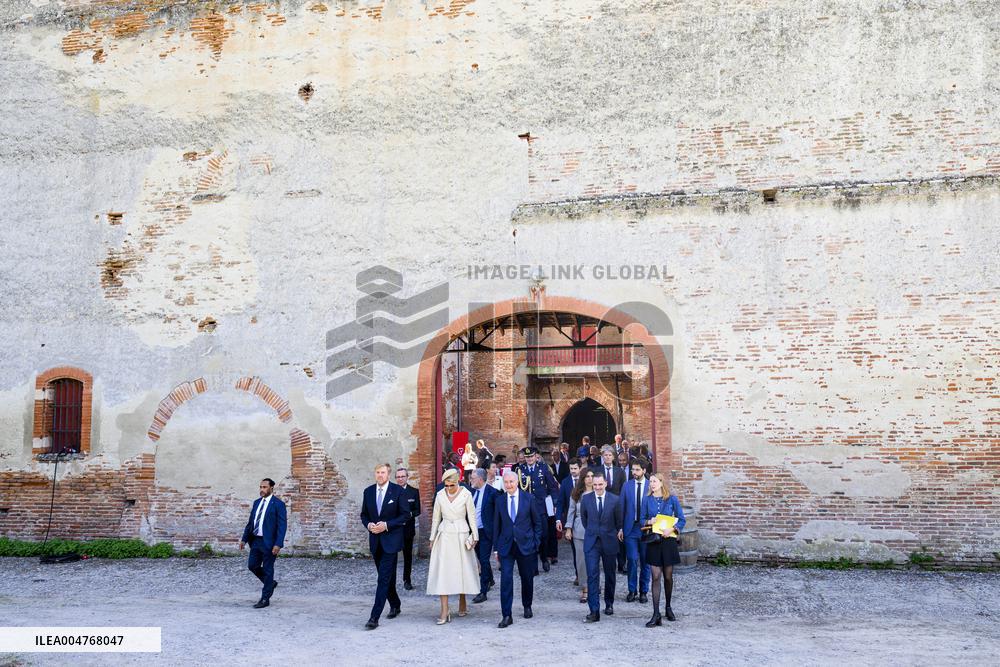 Royal Couple pays working visit to Occitanie - Toulouse