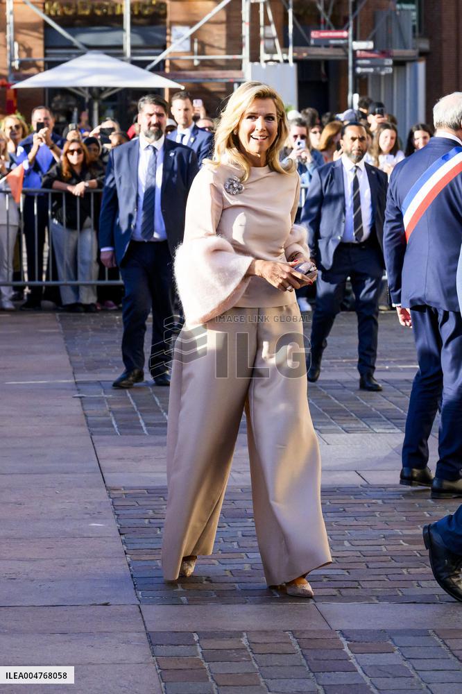 Royal Couple pays working visit to Occitanie - Toulouse