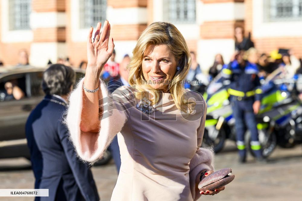 Royal Couple pays working visit to Occitanie - Toulouse