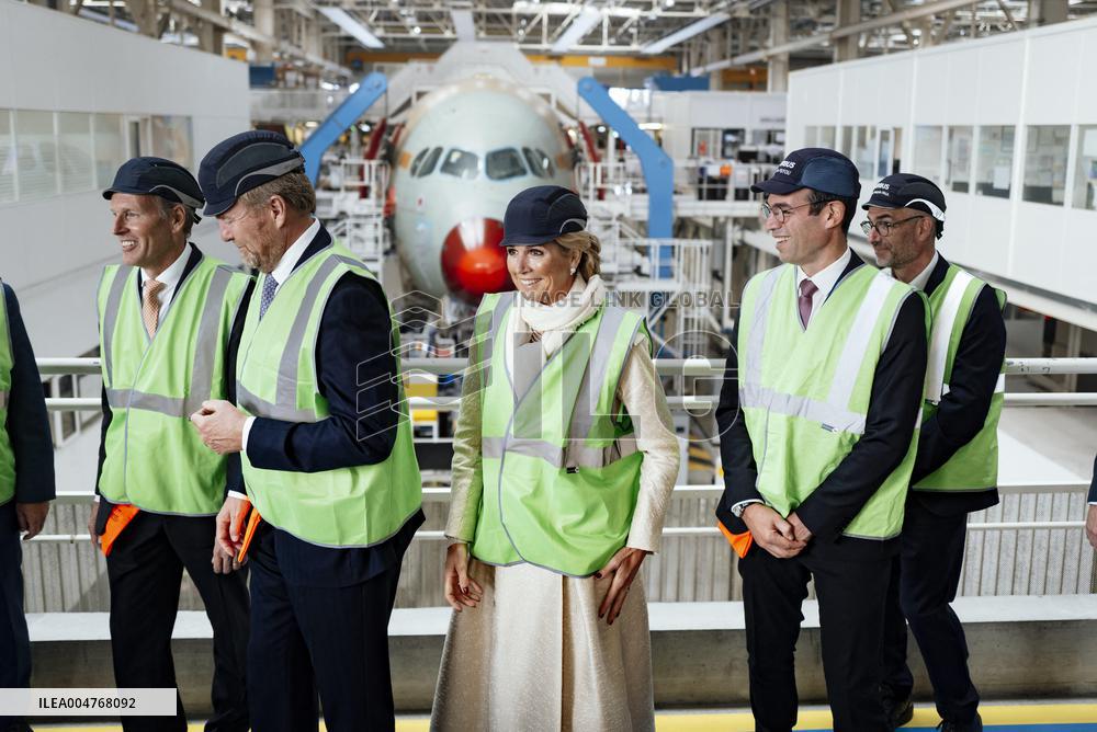 Royal Couple Pays Working Visit To Occitanie - Toulouse