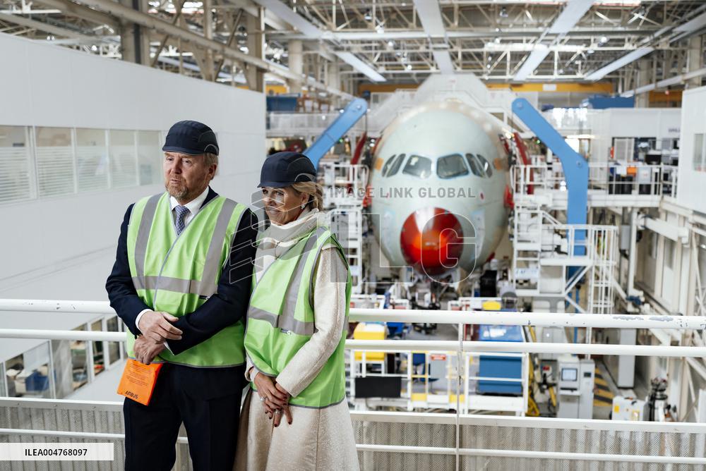 Royal Couple Pays Working Visit To Occitanie - Toulouse