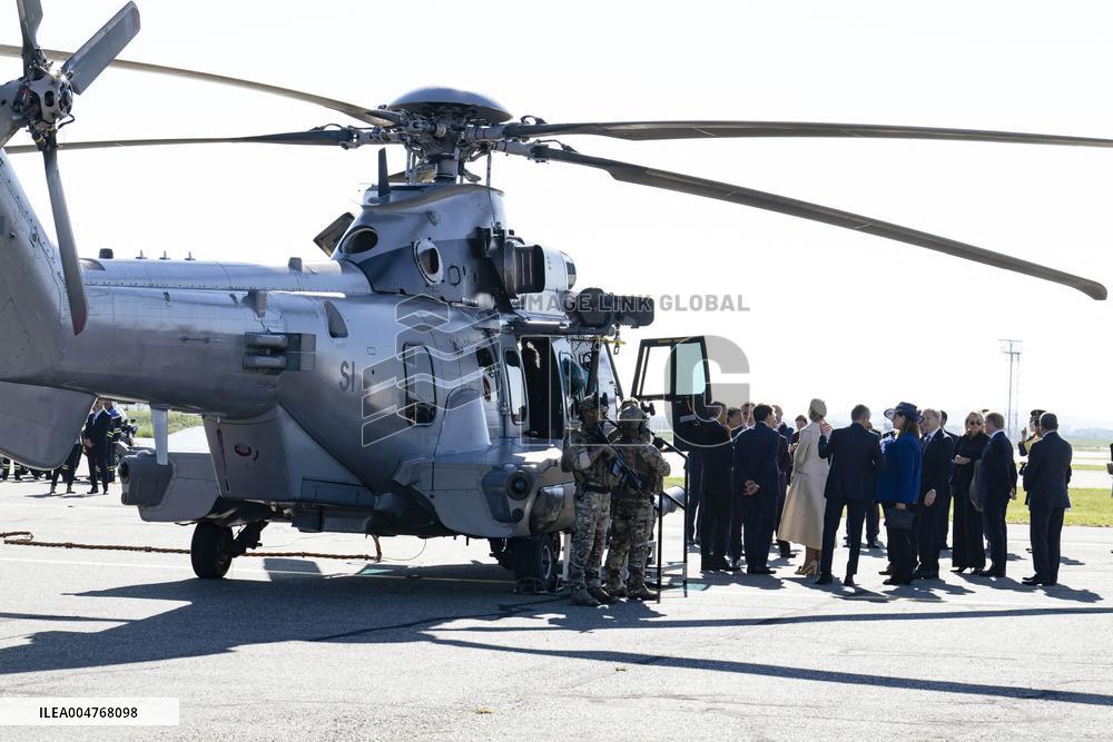 Royal Couple Pays Working Visit To Occitanie - Toulouse