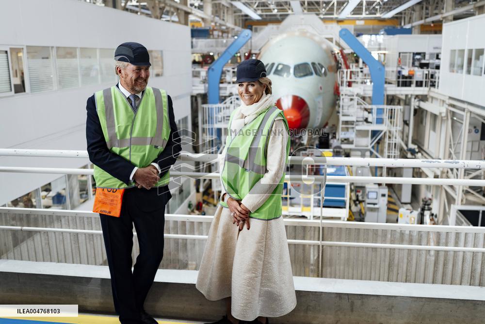 Royal Couple Pays Working Visit To Occitanie - Toulouse