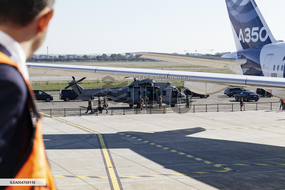 Royal Couple Pays Working Visit To Occitanie - Toulouse