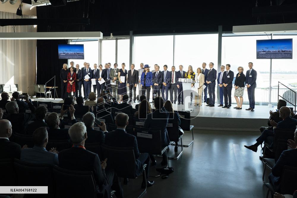 Royal Couple Pays Working Visit To Occitanie - Toulouse