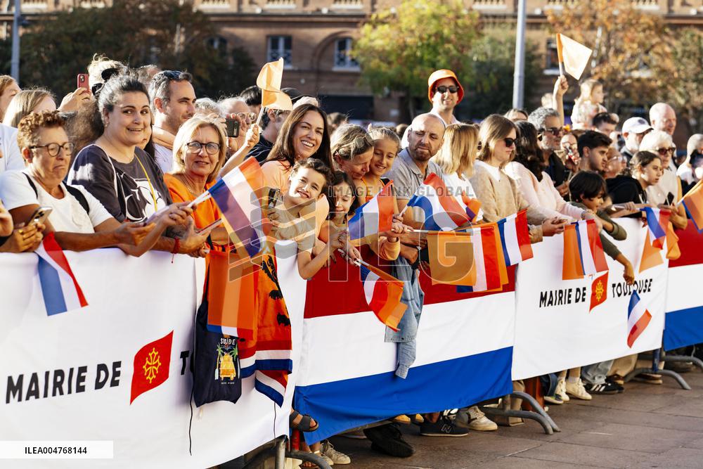 Royal Couple Pays Working Visit To Occitanie - Toulouse
