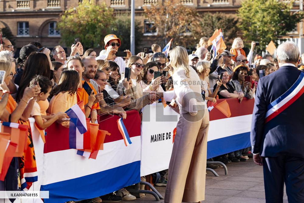 Royal Couple Pays Working Visit To Occitanie - Toulouse