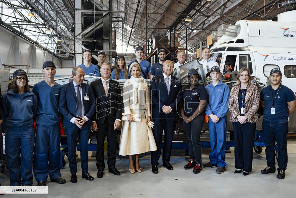 Royal Couple Pays Working Visit To Occitanie - Toulouse