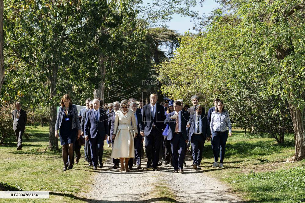 Royal Couple Pays Working Visit To Occitanie - Toulouse
