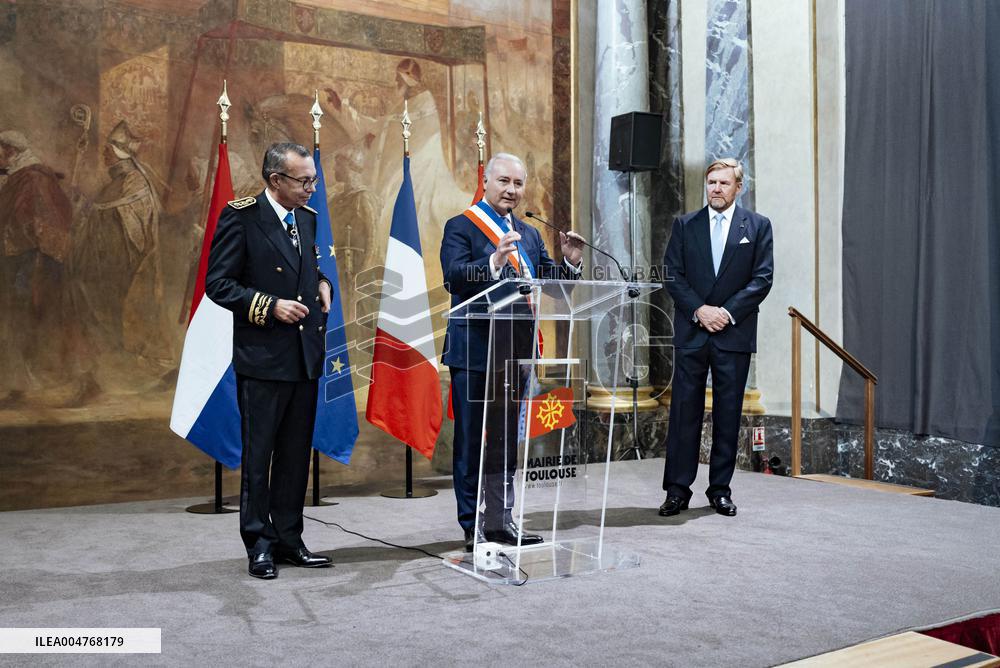 Royal Couple Pays Working Visit To Occitanie - Toulouse
