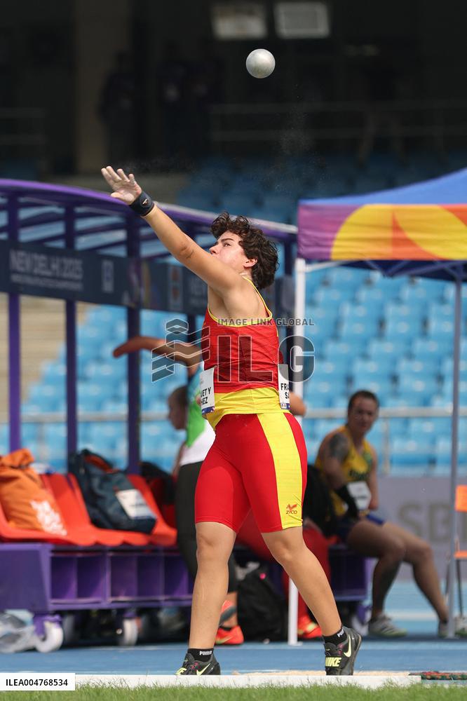 World Para Athletics 2025 In New Delhi - India