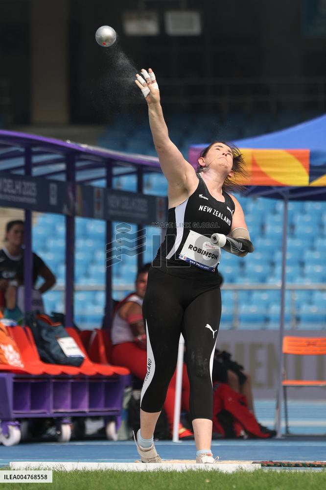 World Para Athletics 2025 In New Delhi - India