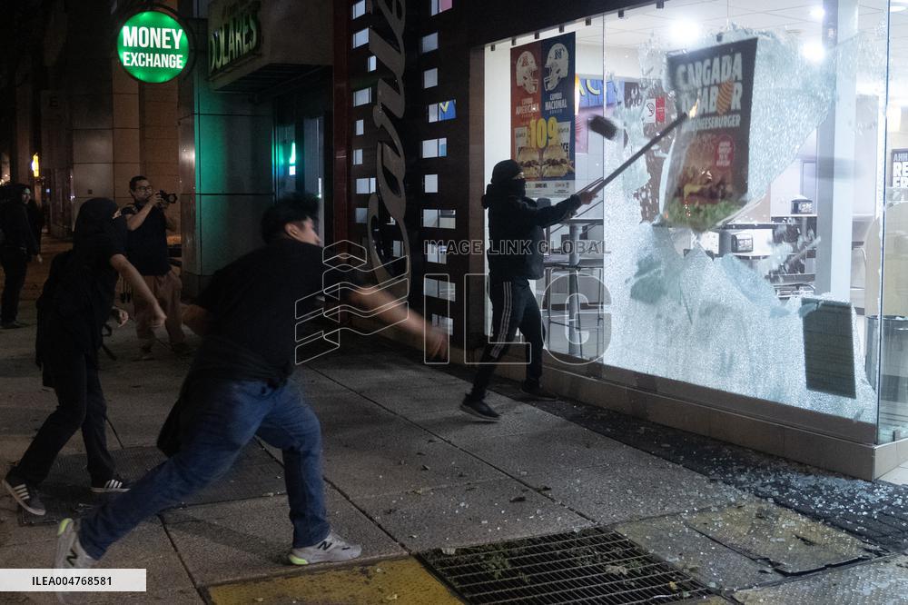 Protest To Demand a Diplomatic Break With Israel - Mexico