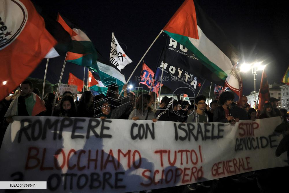 Pro-Palestine Rally - Italy