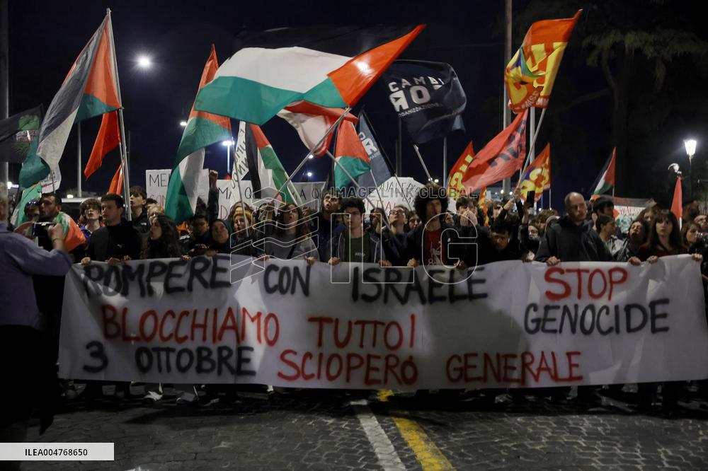 Pro-Palestine Rally - Italy