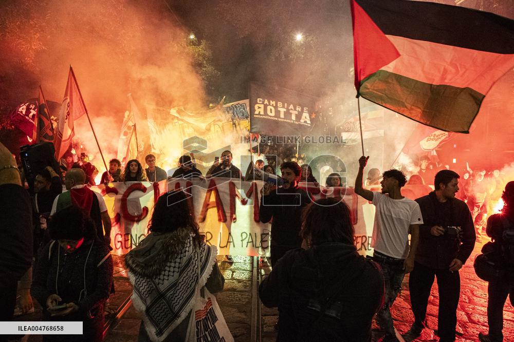Pro-Palestine Rally - Italy