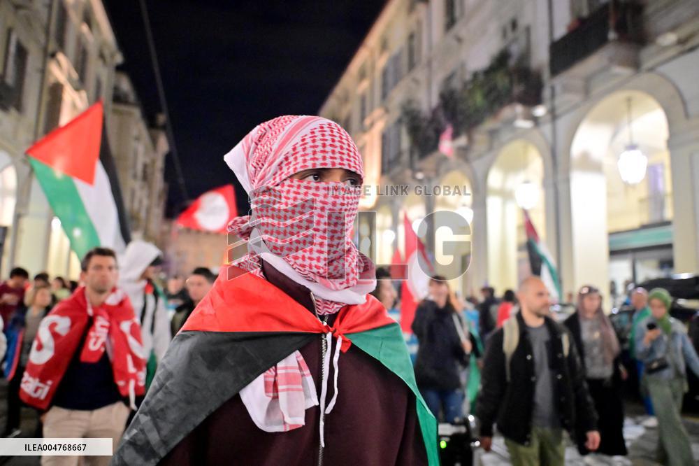 Pro-Palestine Rally - Italy