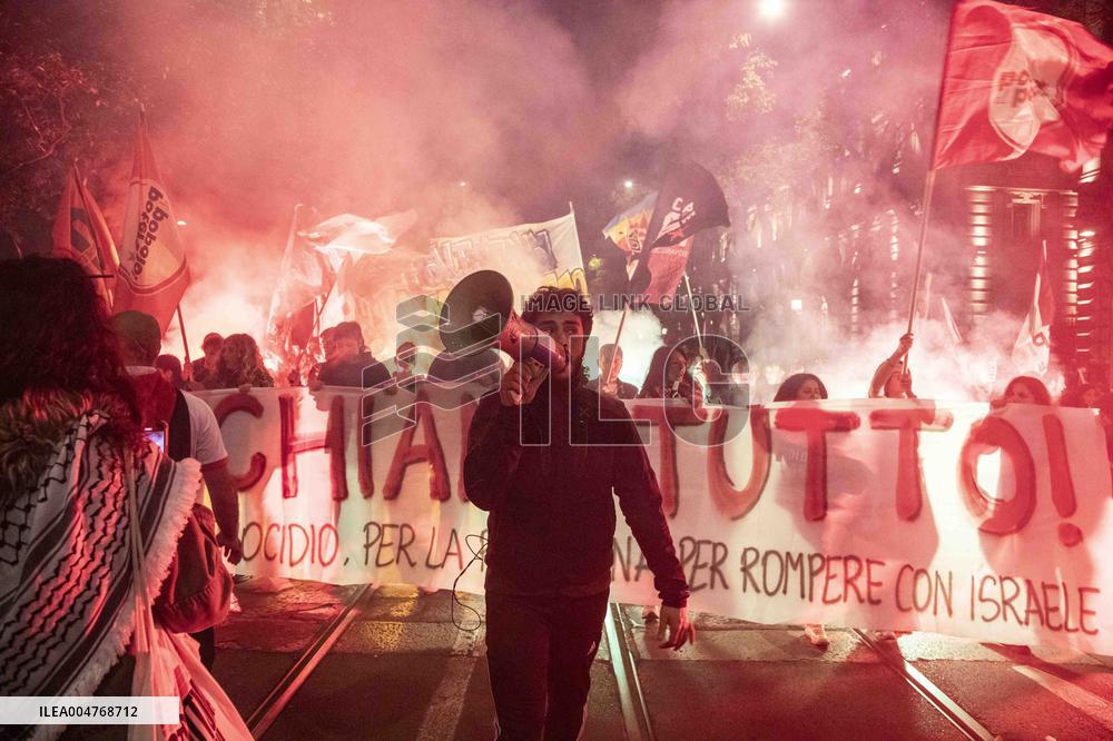 Pro-Palestine Rally - Italy