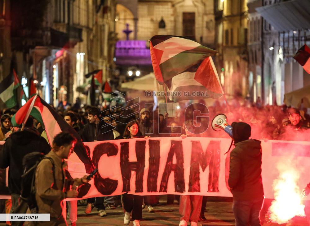 Pro-Palestine Rally - Italy