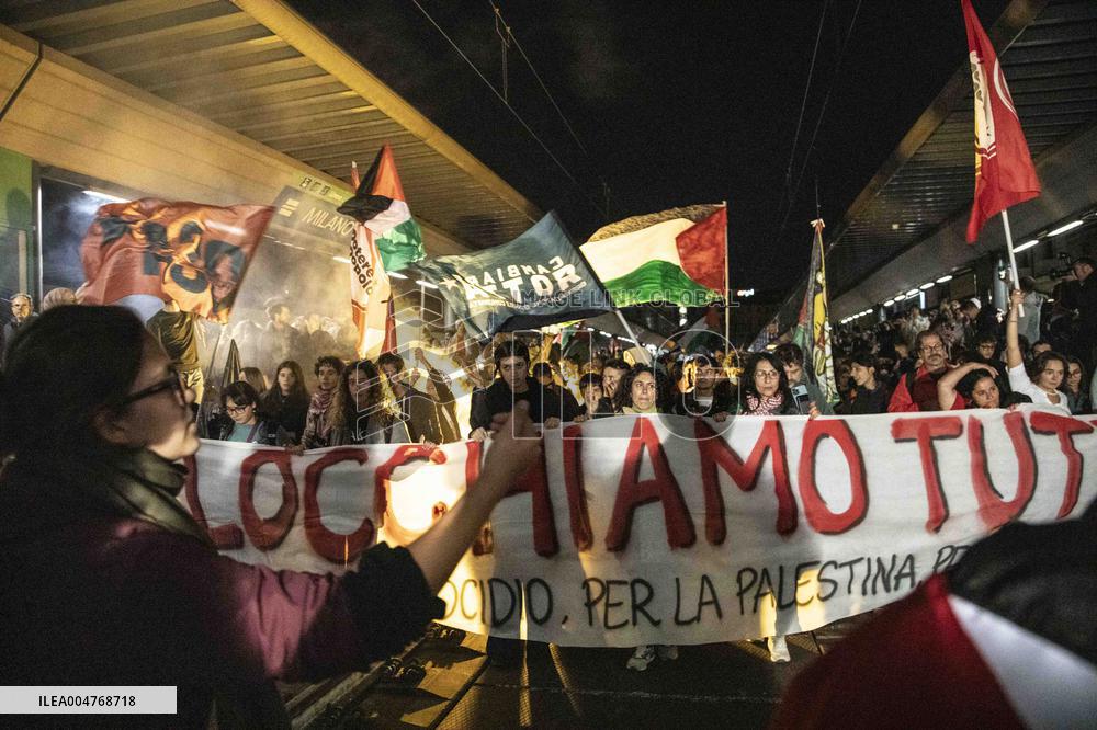 Pro-Palestine Rally - Italy