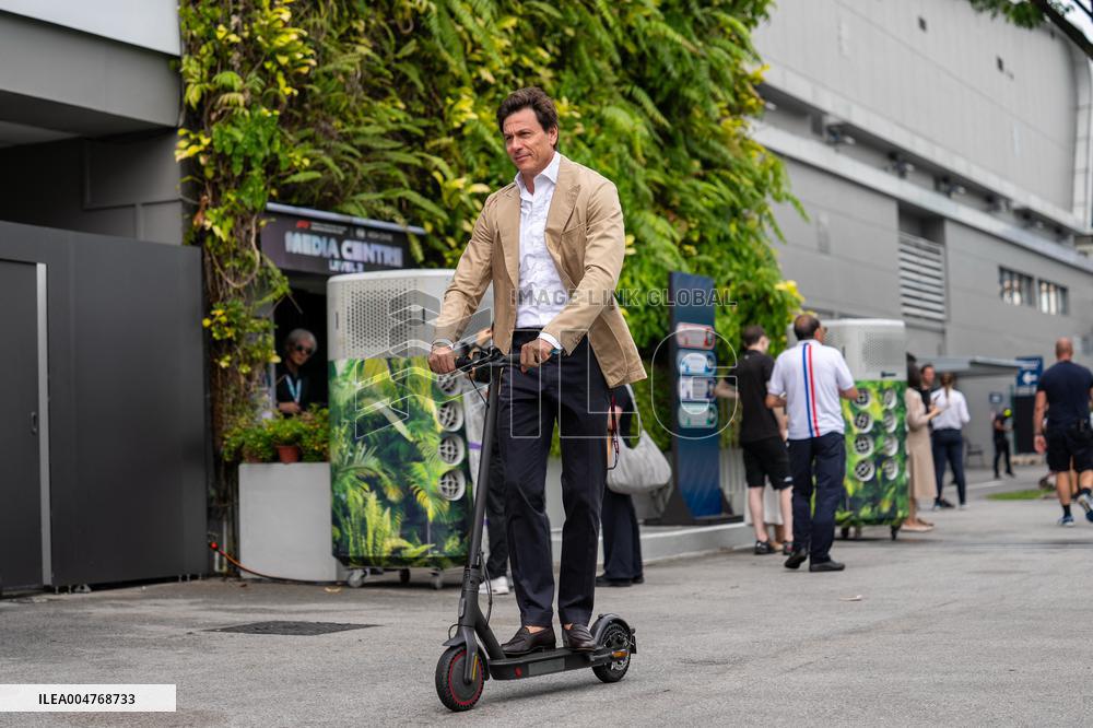 Formula 1 Singapore Airlines Singapore Grand Prix - Arrivals