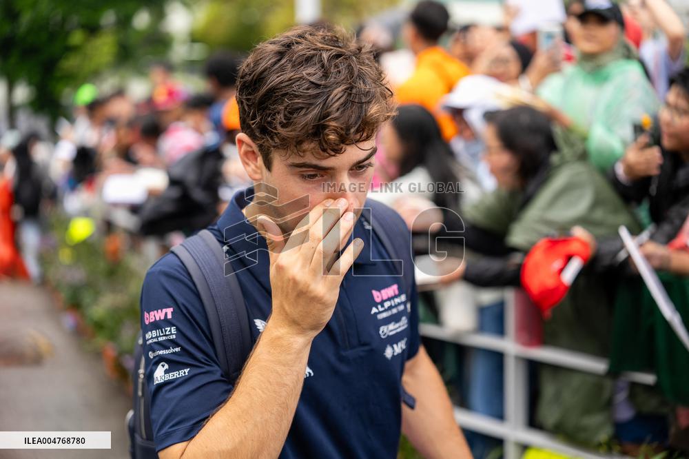 Formula 1 Singapore Airlines Singapore Grand Prix - Arrivals