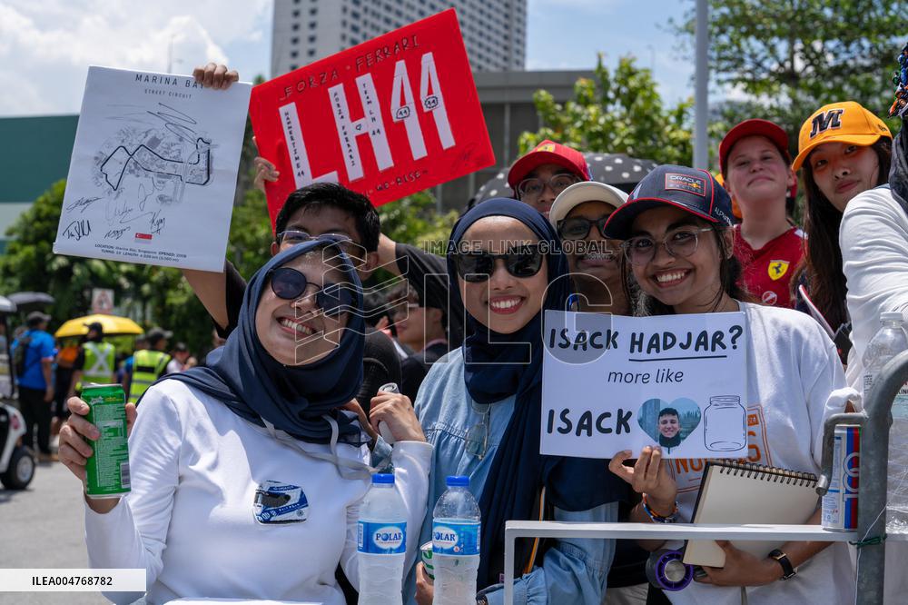 Formula 1 Singapore Airlines Singapore Grand Prix - Arrivals