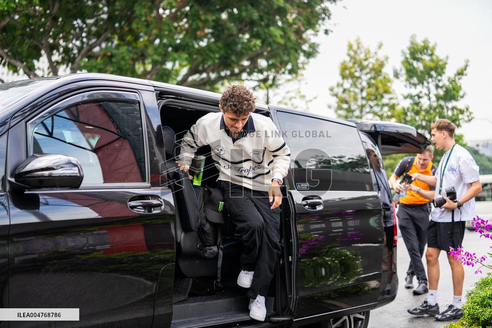 Formula 1 Singapore Airlines Singapore Grand Prix - Arrivals