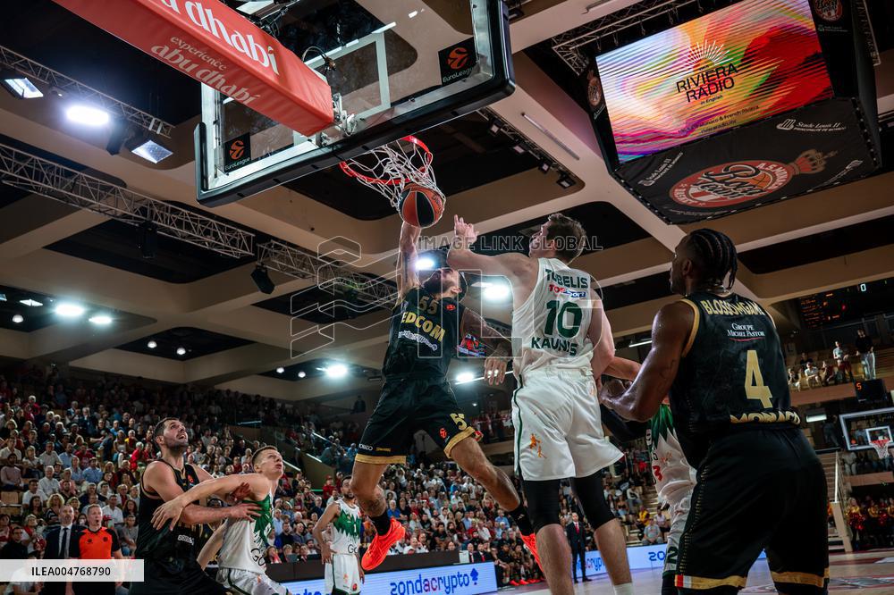 Euroleague - AS Monaco vs Zalgiris Kaunas