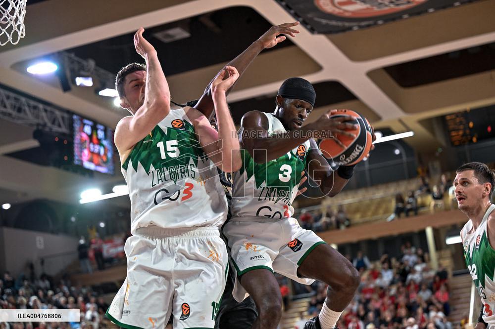 Euroleague - AS Monaco vs Zalgiris Kaunas