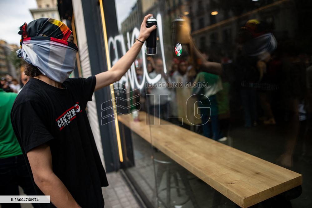 Student Union Demonstration in Support of Palestine - Spain