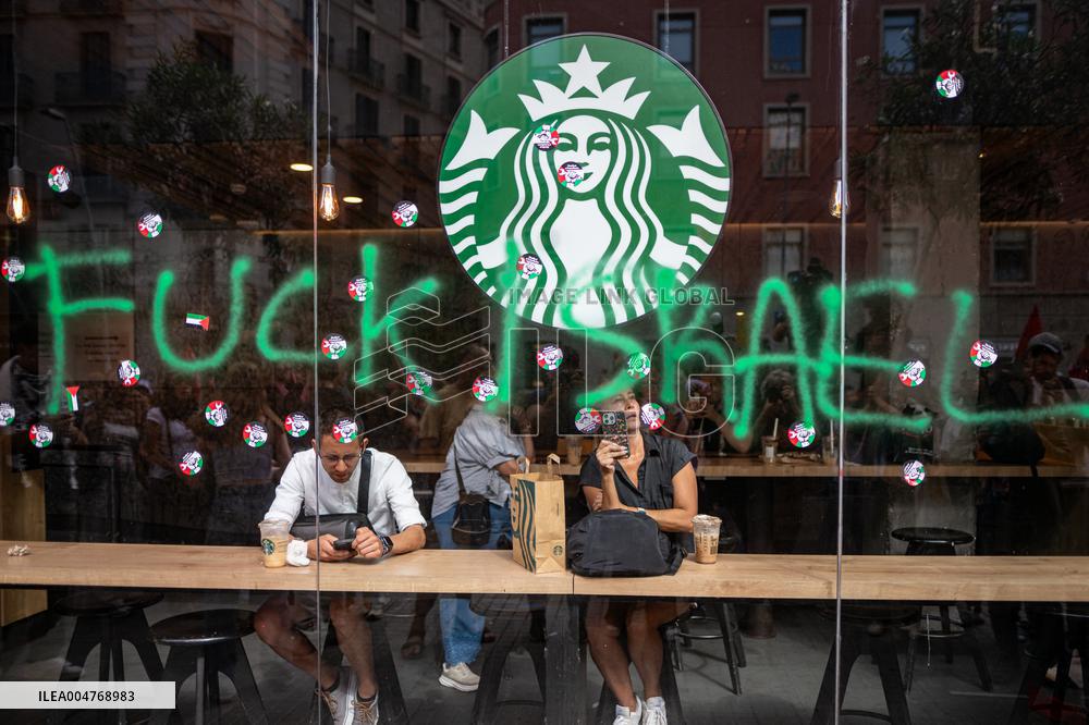 Student Union Demonstration in Support of Palestine - Spain