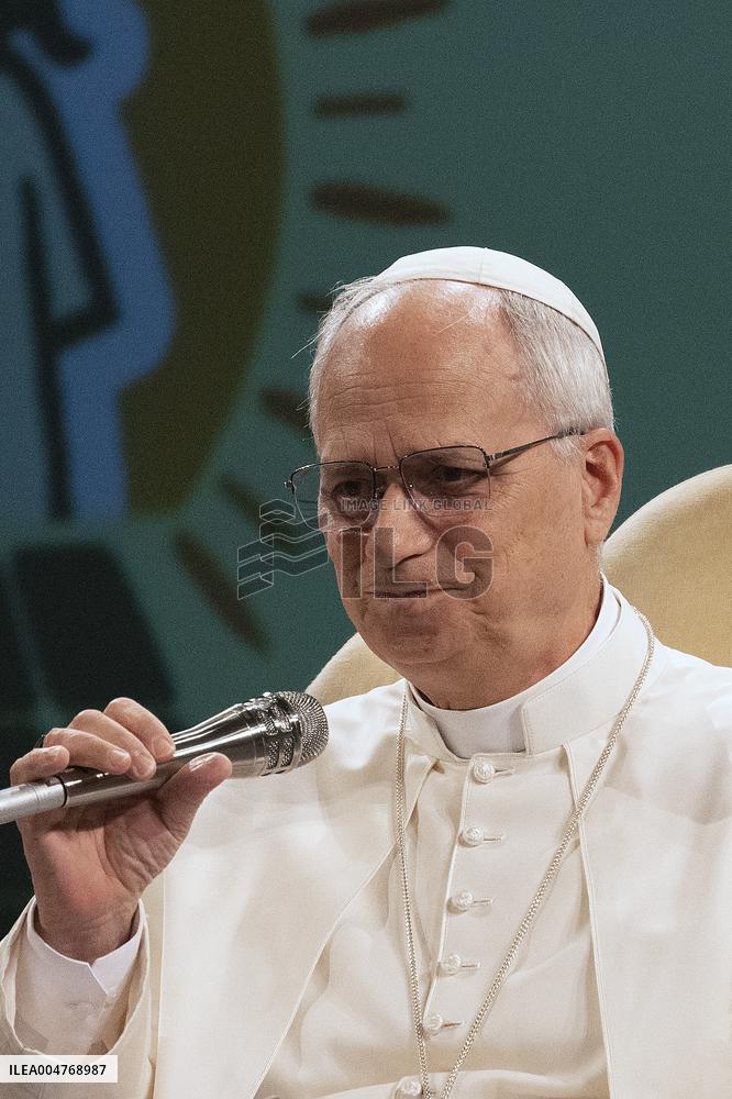 Pope Leo XIV At Conference ‘Raising Hope for Climate Justice’ - Italy