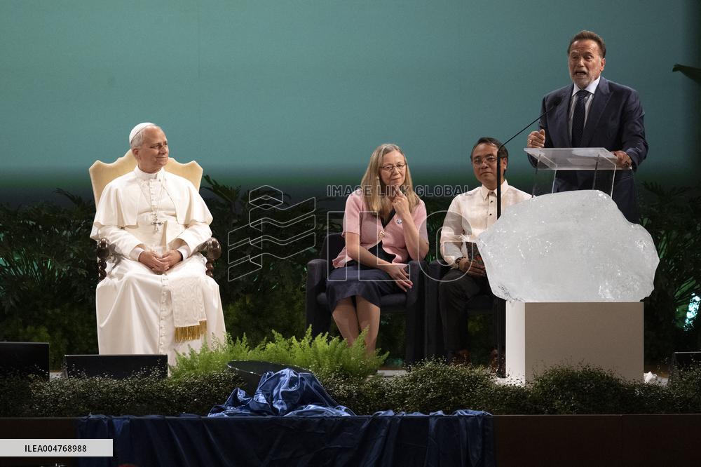 Pope Leo XIV At Conference ‘Raising Hope for Climate Justice’ - Italy