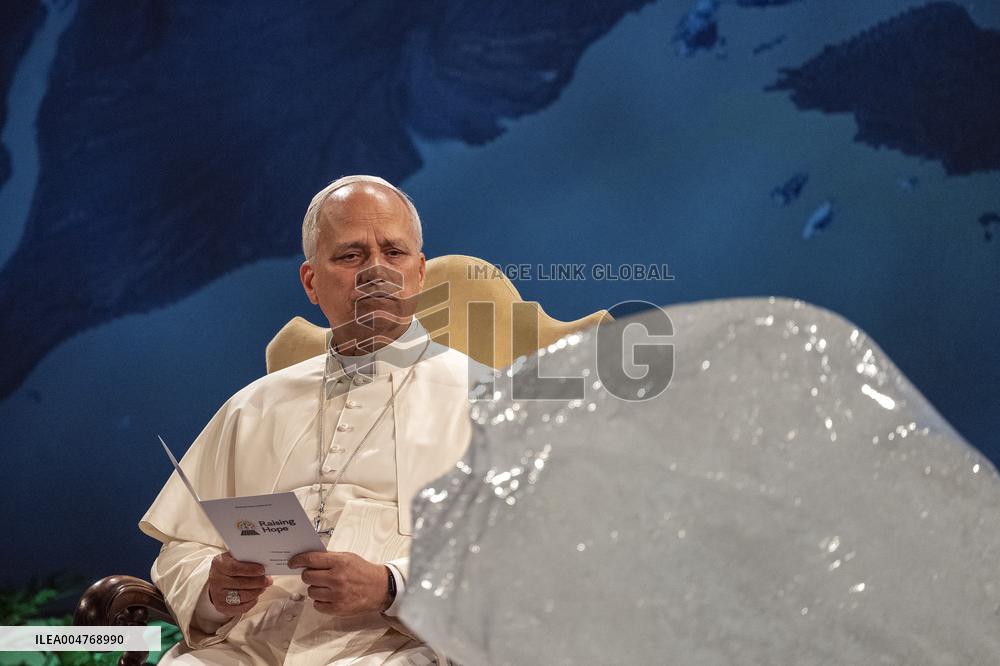 Pope Leo XIV At Conference ‘Raising Hope for Climate Justice’ - Italy