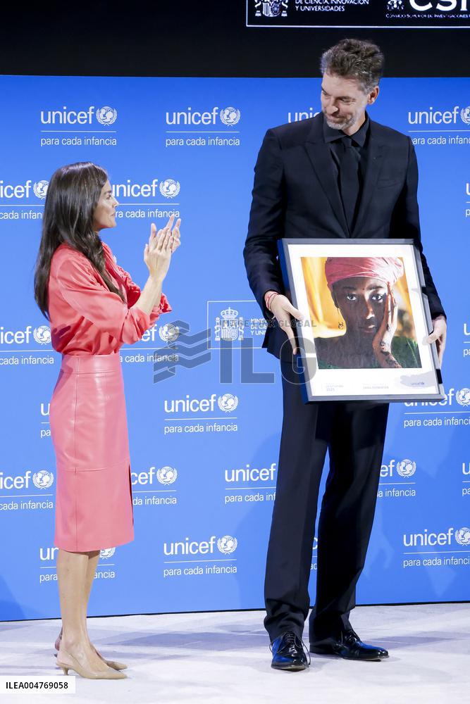 Queen letizia At UNICEF Awards 2025 - Madrid