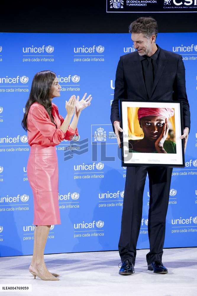 Queen letizia At UNICEF Awards 2025 - Madrid