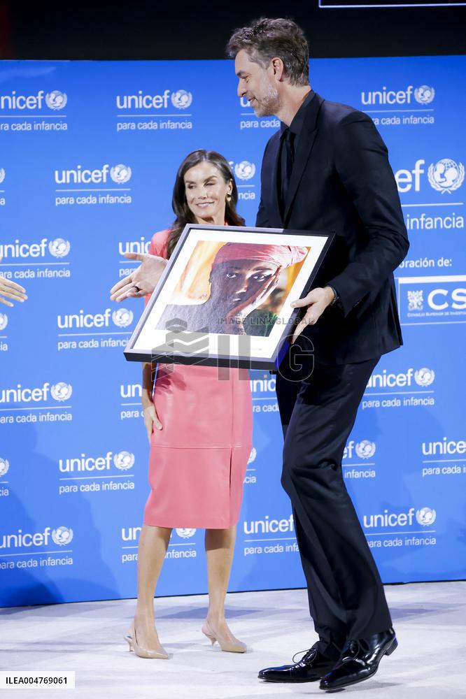Queen letizia At UNICEF Awards 2025 - Madrid