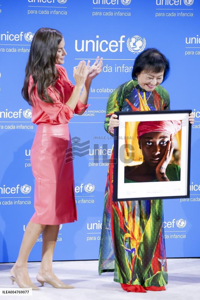 Queen letizia At UNICEF Awards 2025 - Madrid