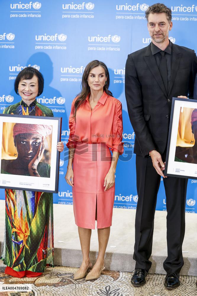 Queen letizia At UNICEF Awards 2025 - Madrid