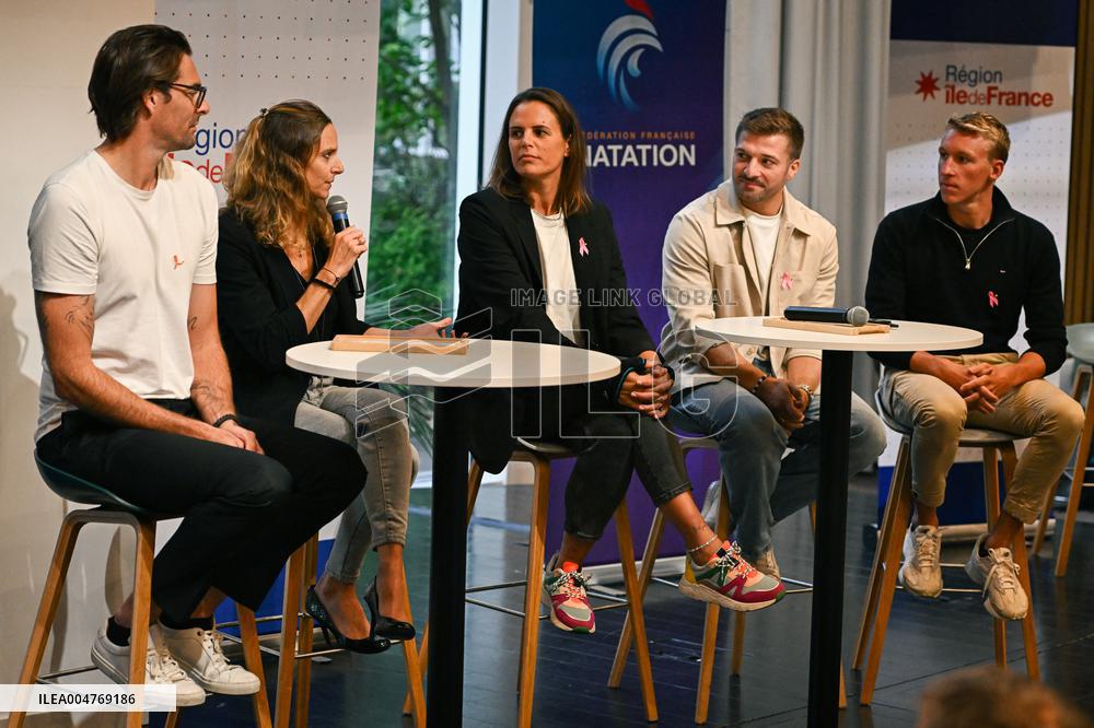 Presser for the 2026 European Swimming Championships in Paris FA