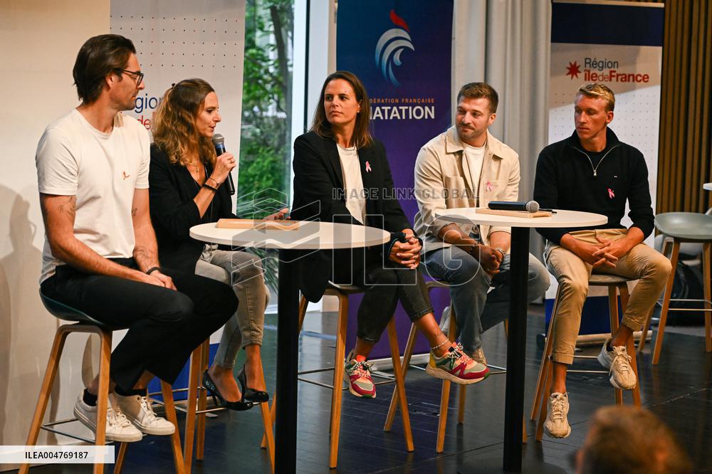 Presser for the 2026 European Swimming Championships in Paris FA