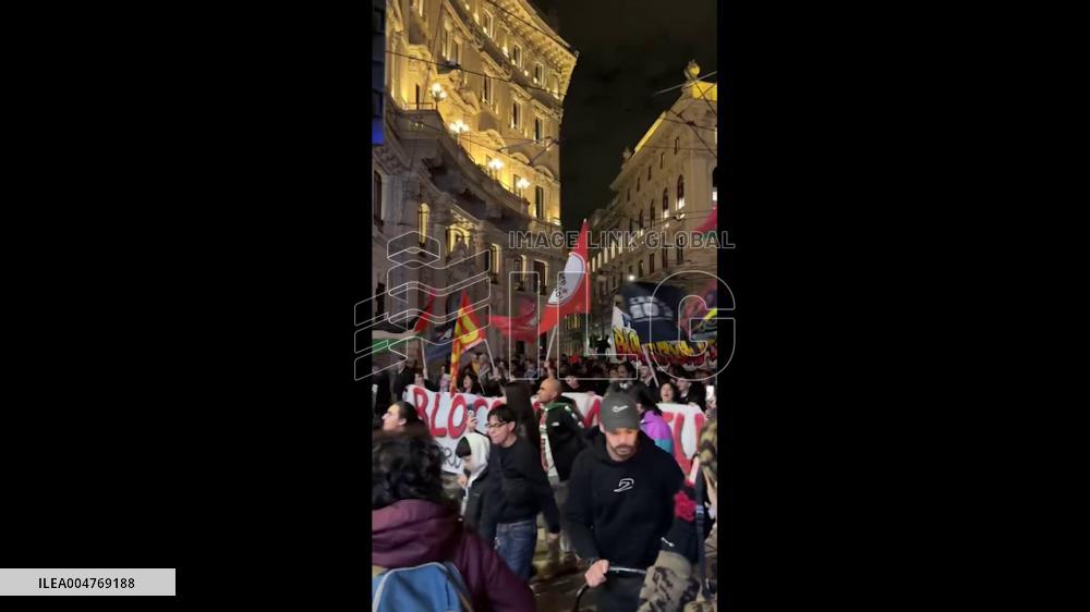 Italy: Protests Erupt After Gaza-Bound Aid Flotilla Intercepted by Israel 4