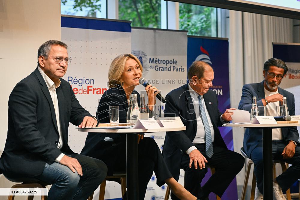 Presser for the 2026 European Swimming Championships in Paris FA