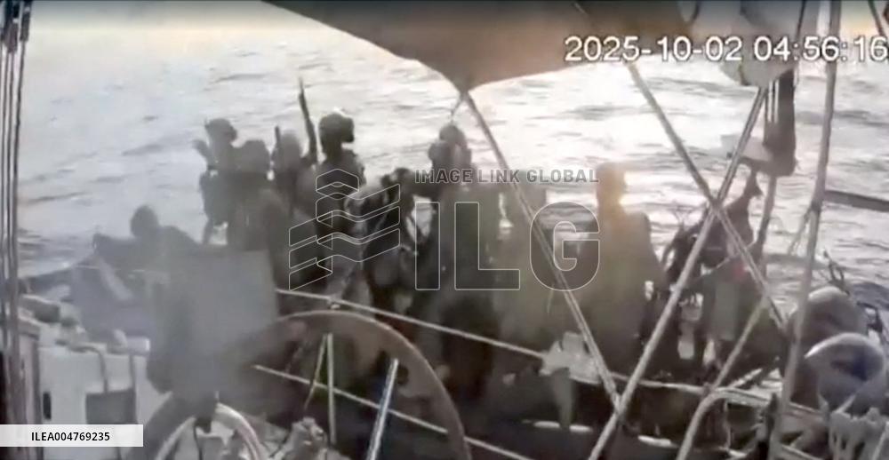 The Global Sumud Humanitarian Flotilla Intercepted by The Israeli Army