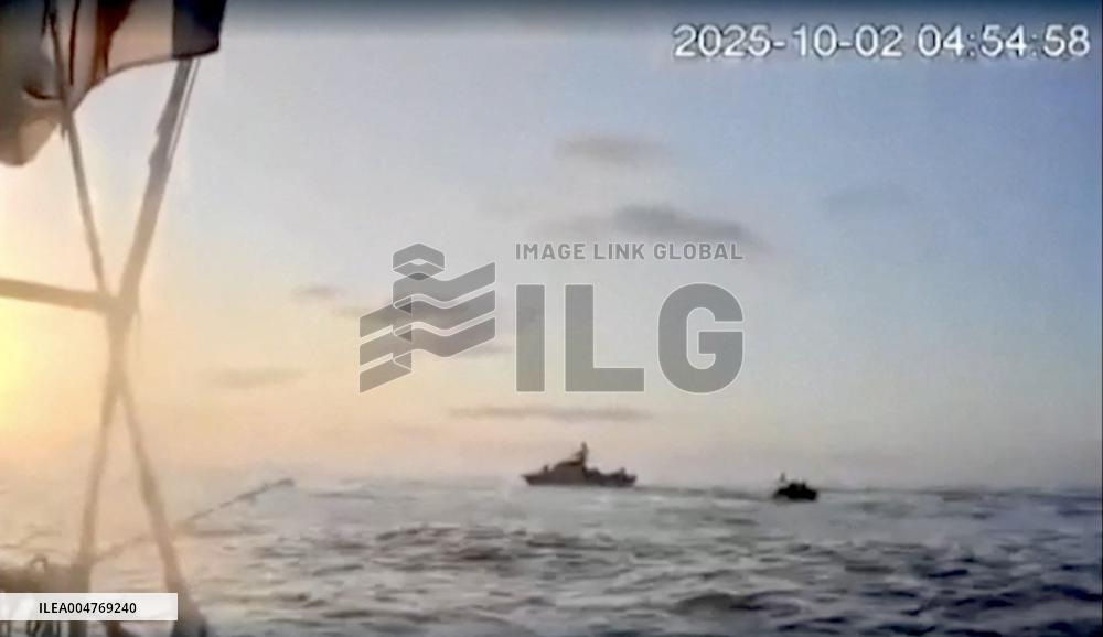 The Global Sumud Humanitarian Flotilla Intercepted by The Israeli Army