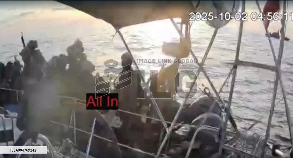 The Global Sumud Humanitarian Flotilla Intercepted by The Israeli Army