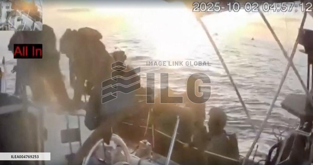 The Global Sumud Humanitarian Flotilla Intercepted by The Israeli Army