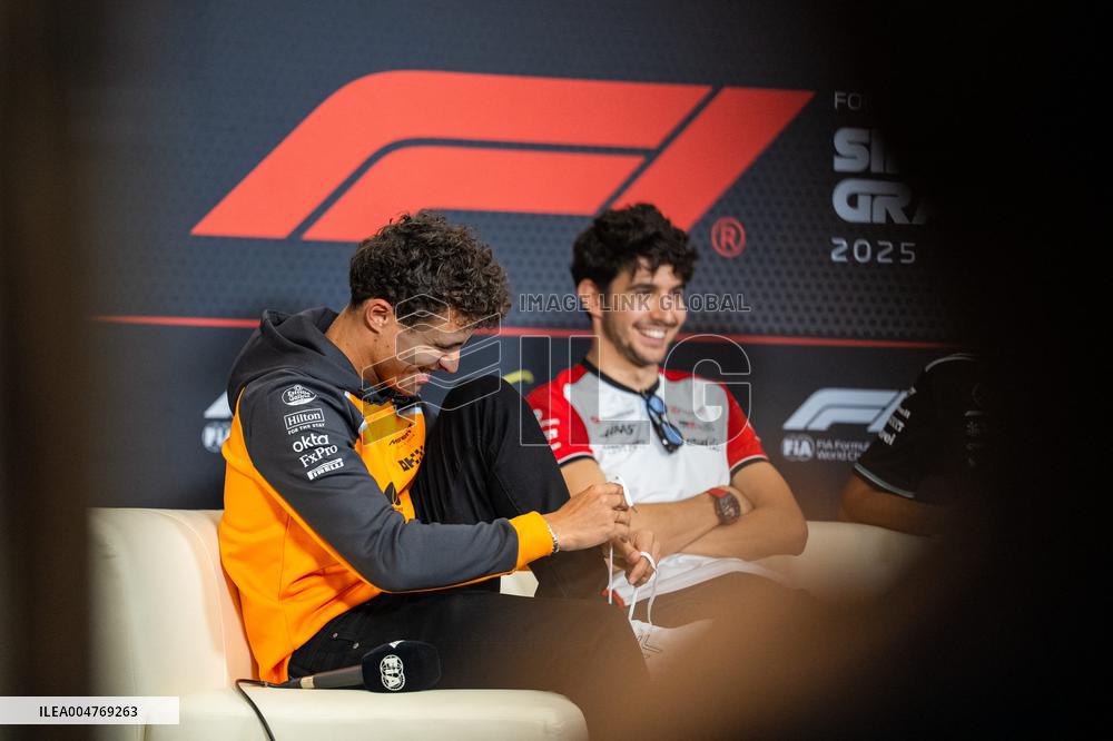 Formula 1 Singapore Airlines Singapore Grand Prix - Arrivals