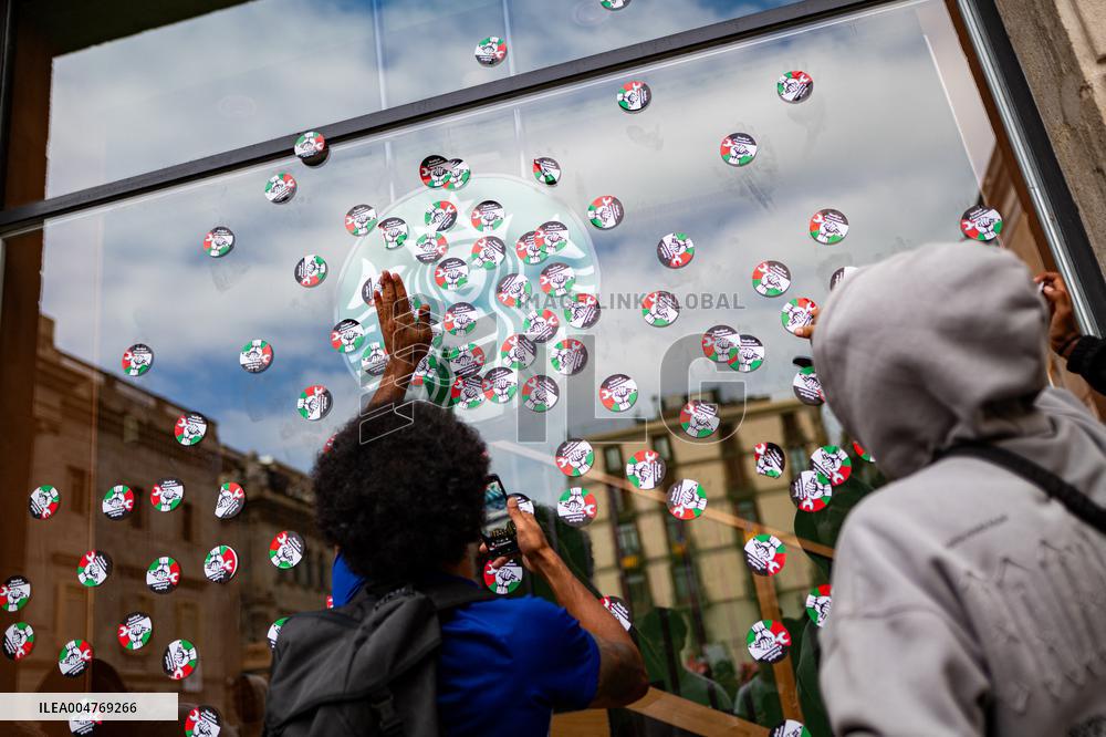 Student Union Demonstration in Support of Palestine - Spain